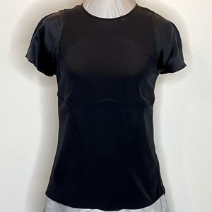 Zac Posen silk blouse sz 8 cut-out back